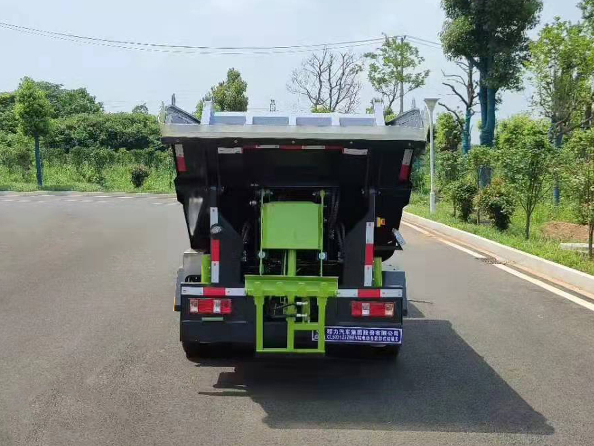 五菱純電動(dòng)自裝卸垃圾車